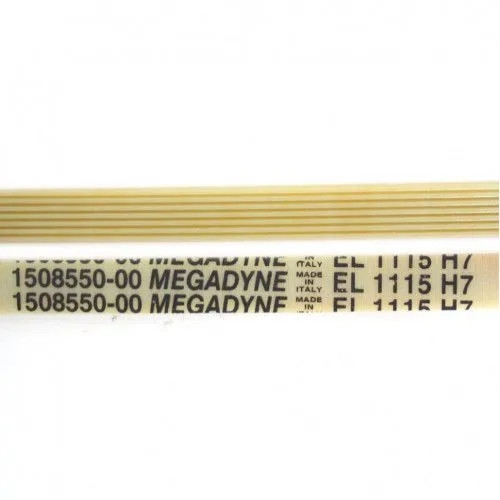 Приводной ремень барабана стиральной машины Electrolux, Zanussi FC, Megadyne 1151 H7, 1508550-00, H11222 Приводной ремень барабана стиральной машины Electrolux, Zanussi FC, Megadyne 1151 H7, 1508550-00, H11222