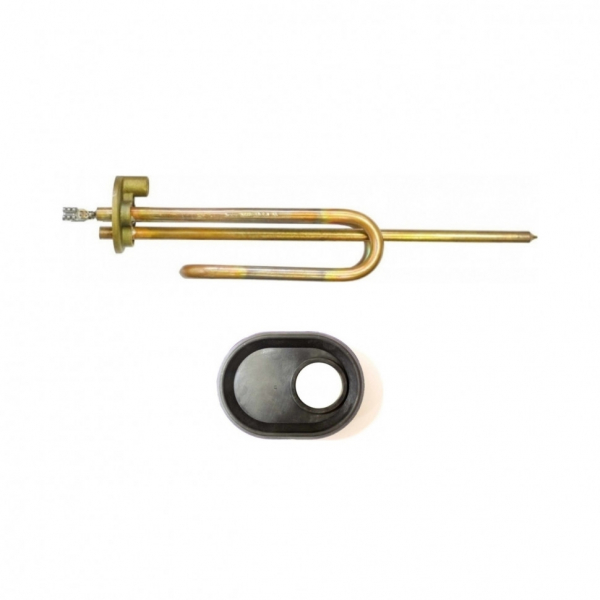 Комплект ТЭН 1,2кВт (1200Вт) RCA для водонагревателя Ariston, под анод М6 + прокладка , 3401240K2