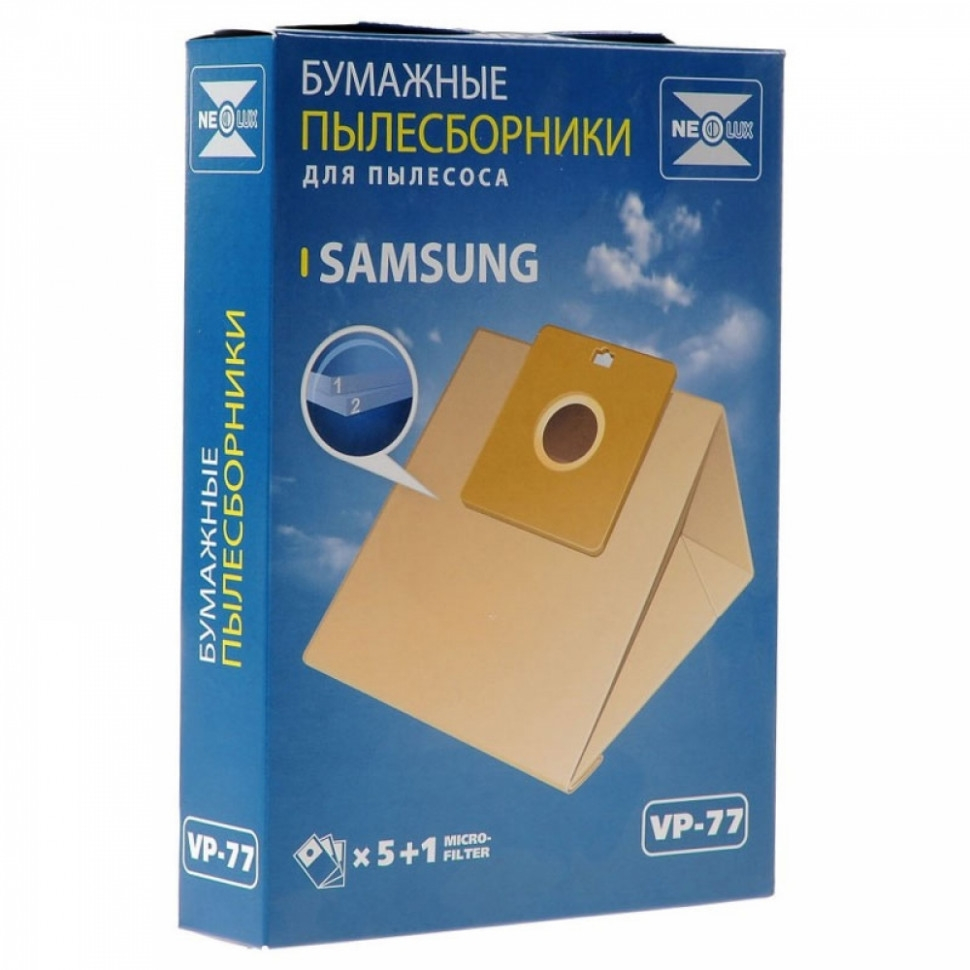 Мешок VP-77 для пылесоса Samsung, v1052 Мешок VP-77 для пылесоса Samsung, v1052