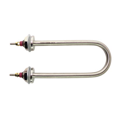 ТЭН 1500Вт, нерж, М22, L200мм, межосевое расстояние 75мм, ф2, 220В, 05.150-1