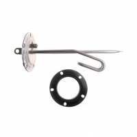 Комплект ТЭН 1,5кВт (1500Вт) для водонагревателя Ariston VLS, Velis, под анод М5 + прокладка, 151227K1