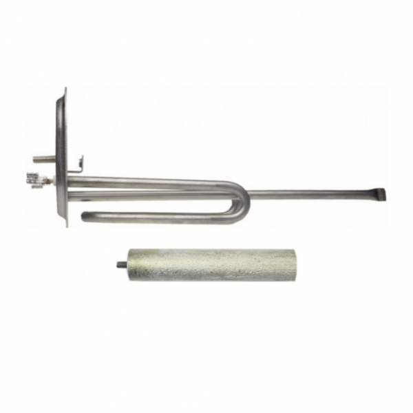 Комплект ТЭН 1,5кВт (1500Вт) для водонагревателя Ariston + анод, 27609K