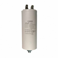 Конденсатор для LG, Samsung, Ariston, СВВ60 25мкФ, 450V, х60250 Конденсатор для LG, Samsung, Ariston, СВВ60 25мкФ, 450V, х60250