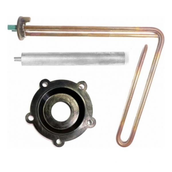 Комплект ТЭН 3кВт (3000Вт) RCF для горизонтального водонагревателя Thermex + прокладка + анод, 182385K