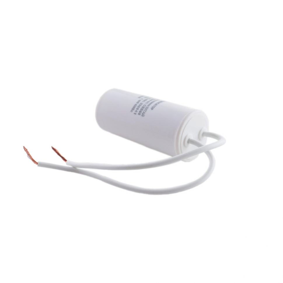 Конденсатор для LG, Samsung, Ariston, СВВ60 4мкФ, с проводом, 450V, х60041