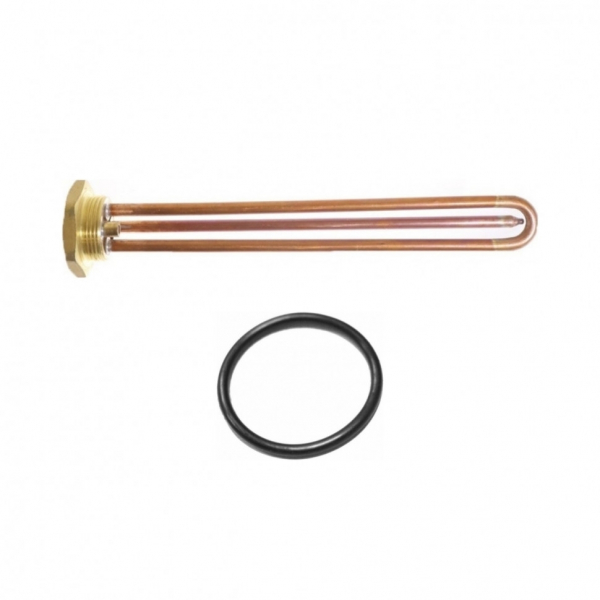 Комплект ТЭН 3кВт (3000Вт) RDT, резьбовой 42мм для Ariston, De Luxe, Real, Thermex, под анод М6 + прокладка, 282246K2